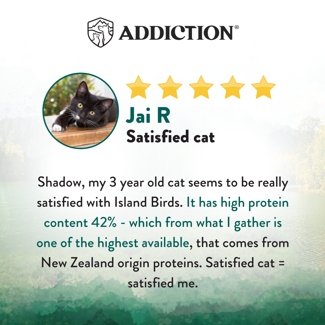 SALE 10% OFF Addiction Wild Islands Island Birds New Zealand Duck Turkey and Chicken Dry Cat Food 1.8kg