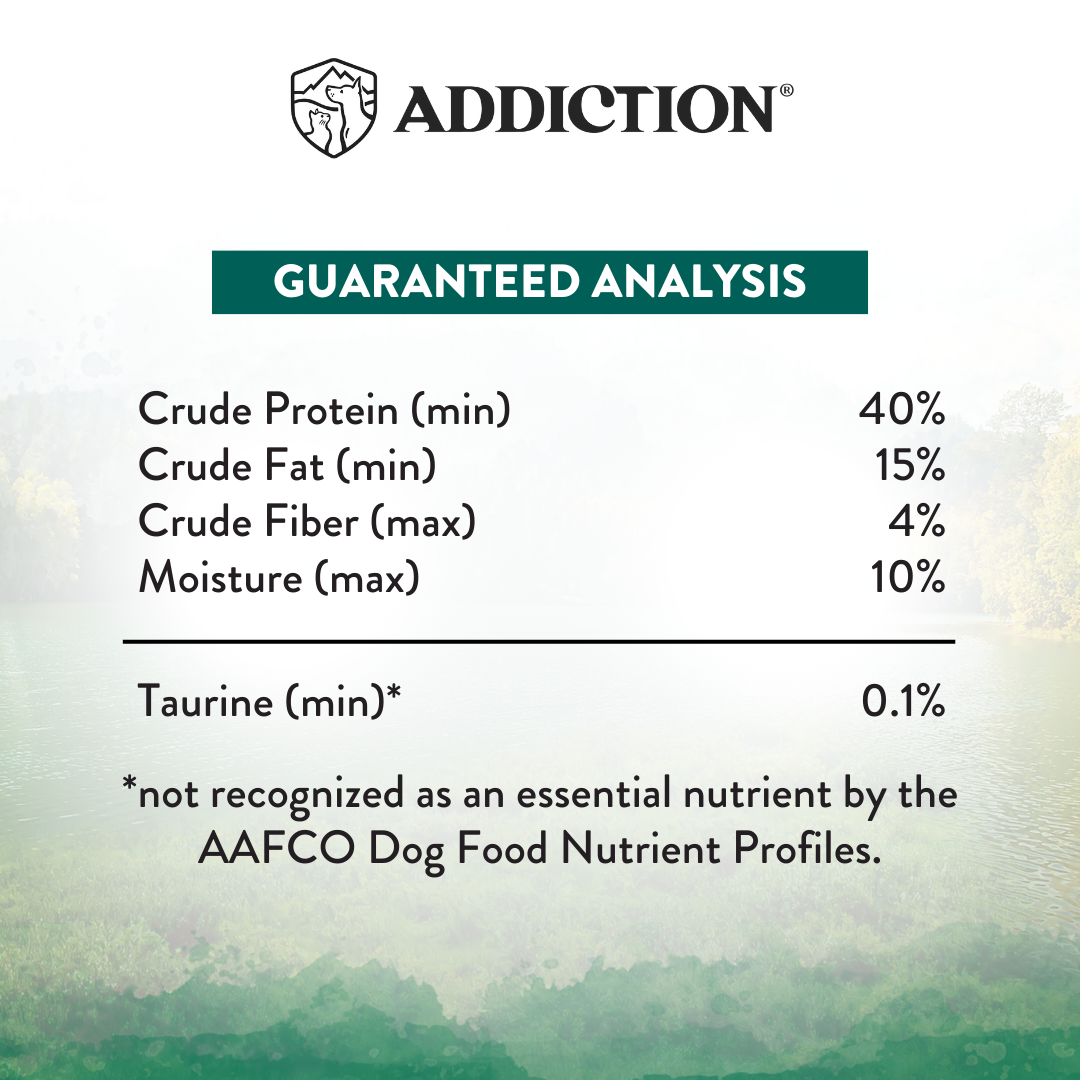 SALE -- 10% OFF 1.8KG OR 20% OFF 9 KG -- Addiction Wild Islands Island Birds New Zealand Duck Turkey and Chicken Dry Dog Food