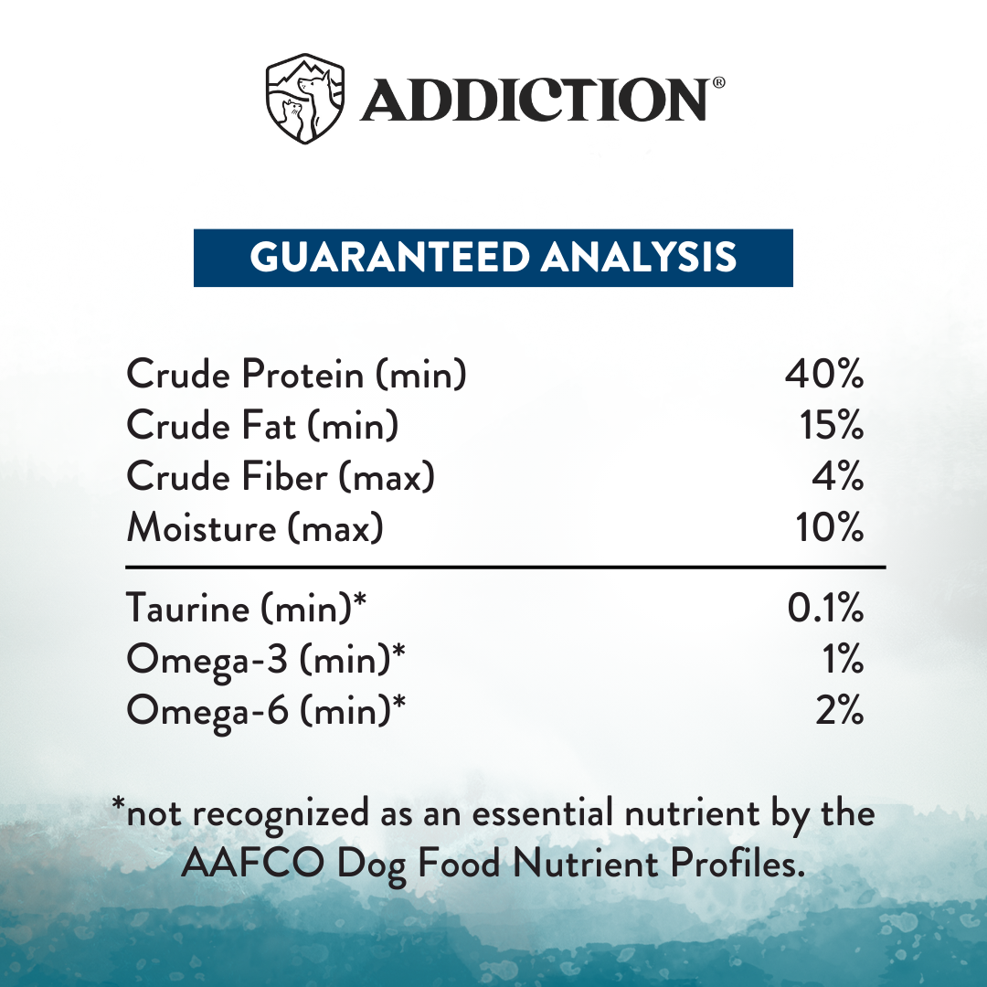 SALE -- 10% 9KG OFF OR 20% OFF 1.8KG -- Addiction Wild Islands Pacific Catch New Zealand Salmon Mackerel & Hoki Dry Dog Food
