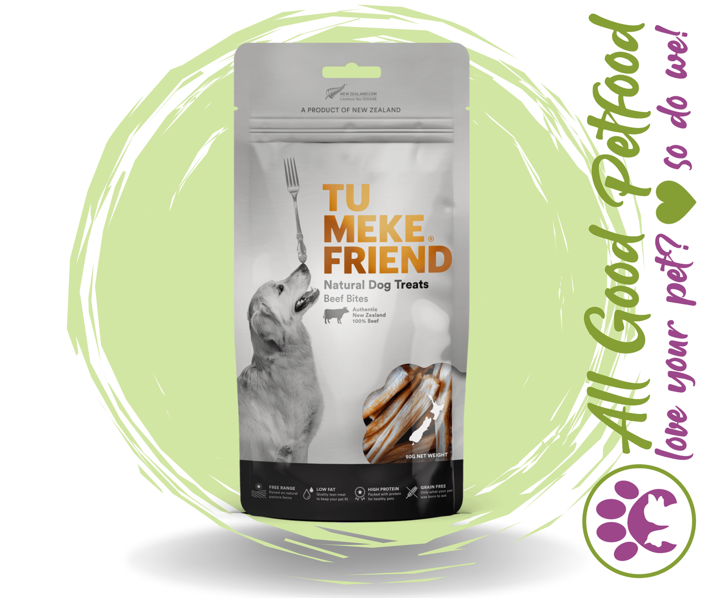 Tu Meke Air Dried Beef Liver 100g