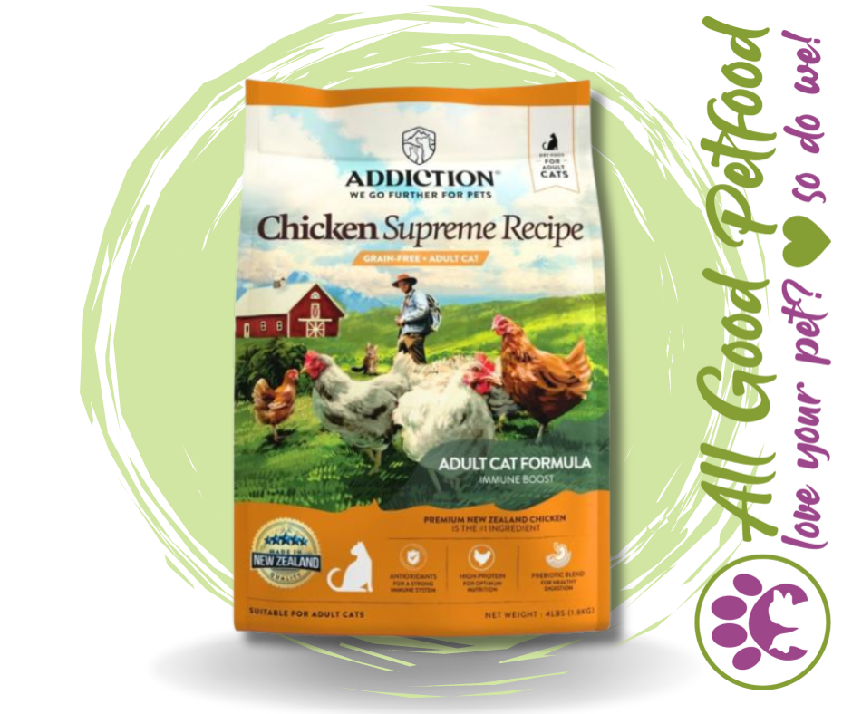 SALE 10% OFF Addiction Chicken Supreme Recipe Balanced Adult Cat Food