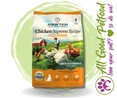 SALE 10% OFF Addiction Chicken Supreme Recipe Balanced Adult Cat Food