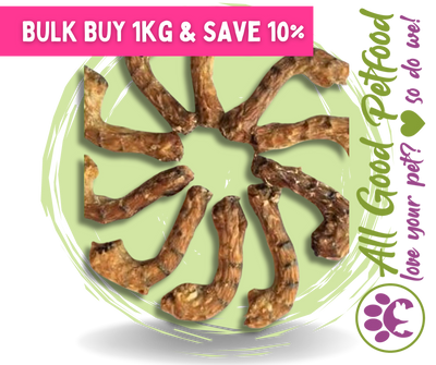 SALE -- EXTRA 5% OFF -- Chicken Necks BULK 1KG Save 10%