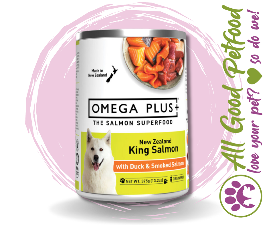 Omega Plus- King Salmon Duck & Smoked Salmon 375g