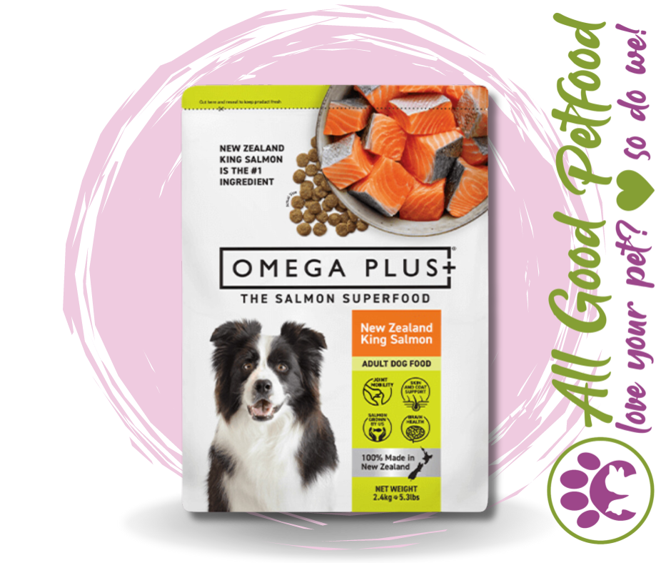 Omega Plus King Salmon Dry Dog Food 2.4kg