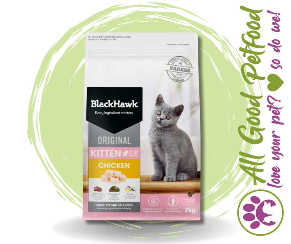$10 OFF 2KG - Blackhawk Original Chicken - Kitten