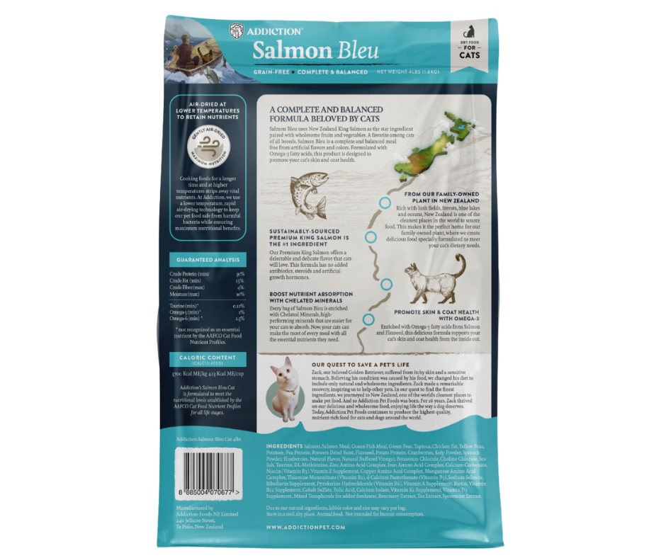 SALE 10% OFF Addiction Salmon Bleu Cat