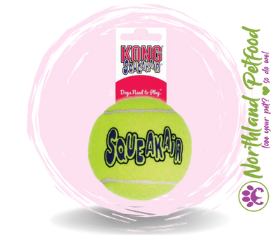 Kong Squeak Air Tennis Ball- Extra Large