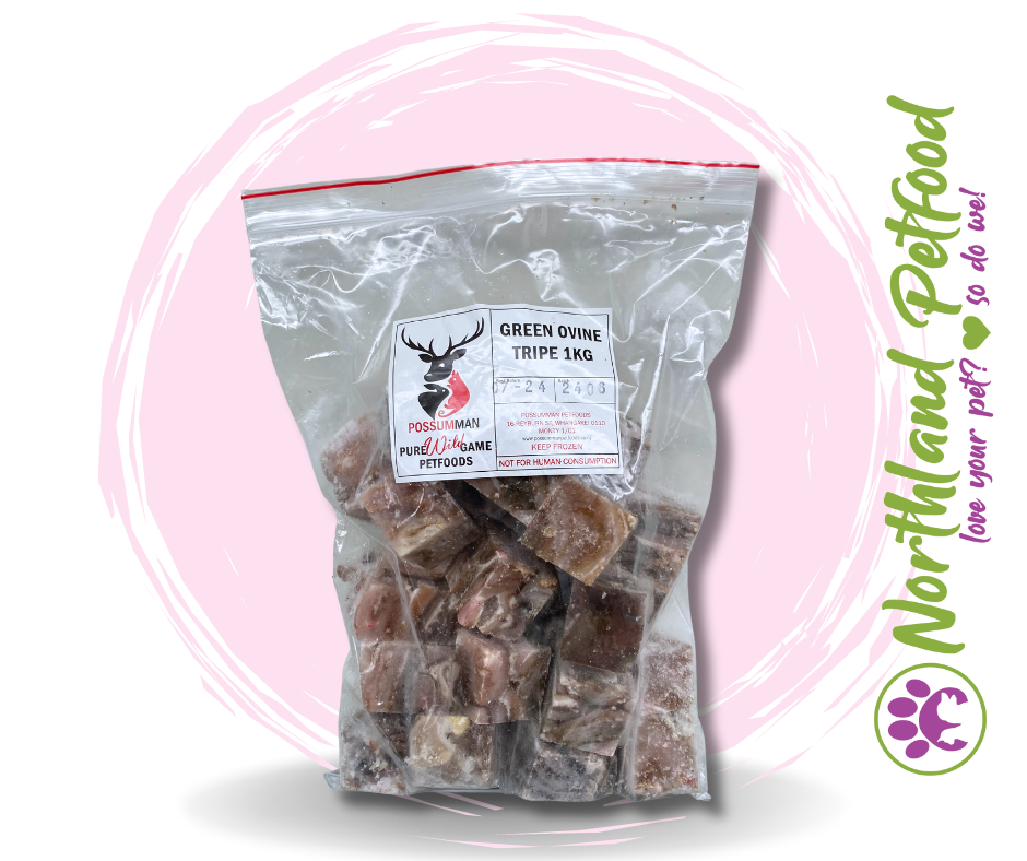 PossumMan 1Kg Lamb Tripe / IN STORE ONLY