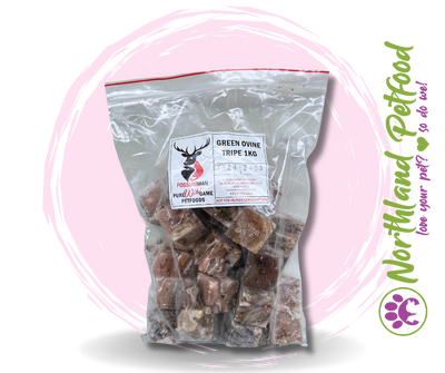 PossumMan 1Kg Lamb Tripe / IN STORE ONLY