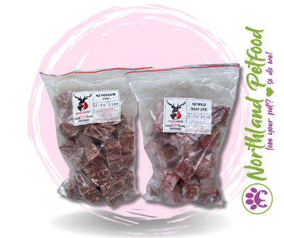 PossumMan 2Kg Raw Range / IN STORE ONLY
