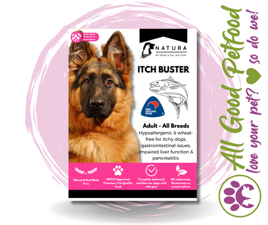 Natura Itch Buster TOP SELLER Hypoallergenic Dog Food