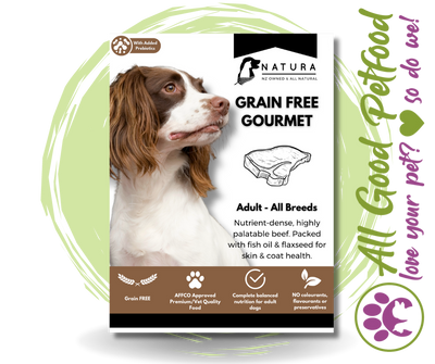 NATURA Grain Free Gourmet - Grain Free Fussy Dog Food
