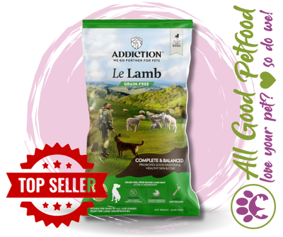 SALE 10% OFF Addiction Le Lamb Digestive Health Grain Free Dry Dog Food