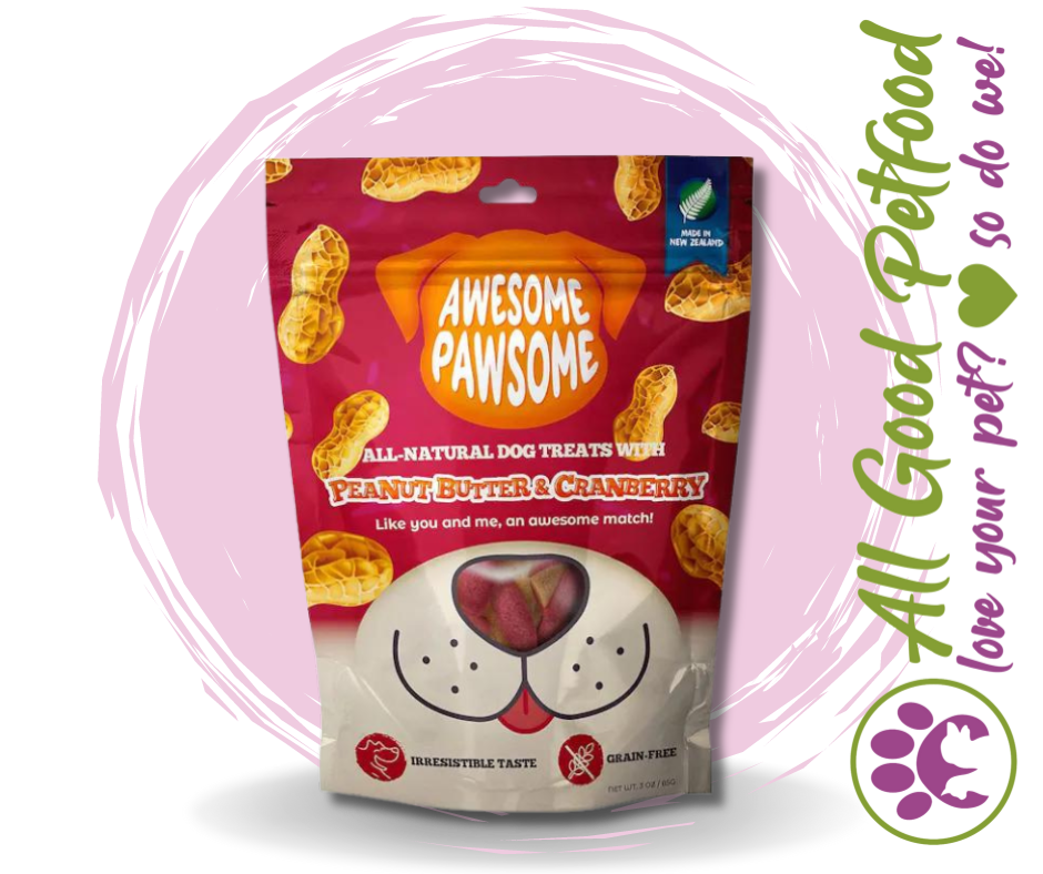 Awesome Pawsome Peanut Butter & Cranberry