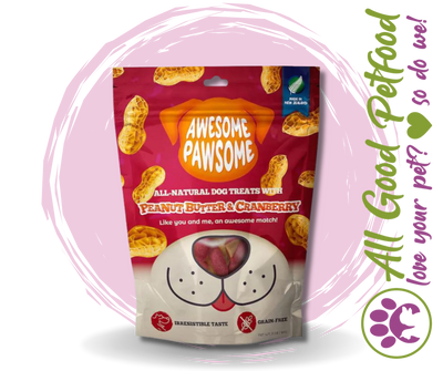 Awesome Pawsome Peanut Butter & Cranberry