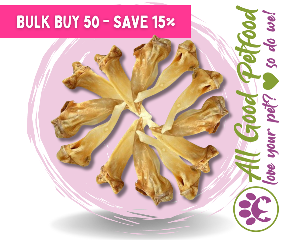 50 x Venison Ears - SAVE 15% !