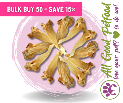 50 x Venison Ears - SAVE 15% !