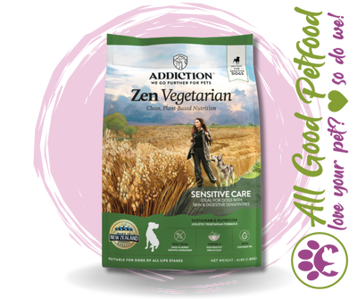 SALE 10% OFF Addiction Zen Vegetarian Vegan Adult Dry Dog Food