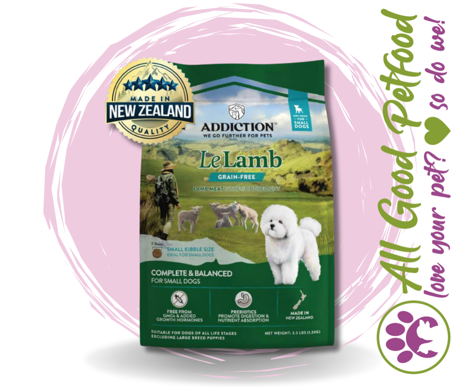 SALE 10% OFF Addiction Le Lamb Grain Free Dry Small Dog Food 1.5kg