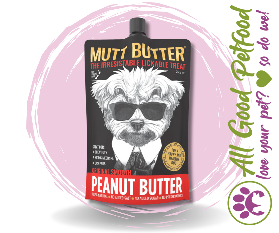 Mutt Butter Peanut Butter Original Squeezy Pouch - 250g