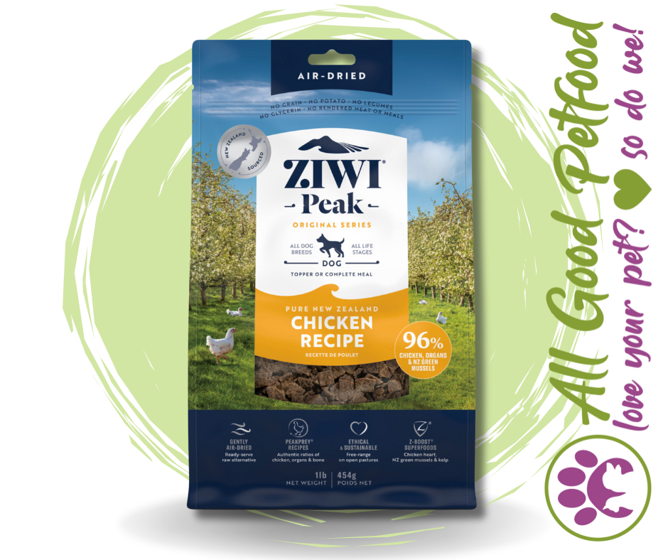 Ziwi Peak Air-Dried Chicken Dog Food 1KG