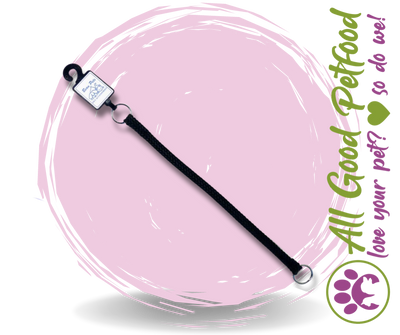 Beau Pet Nylon Slip Lead - 20mm x 150cm Black