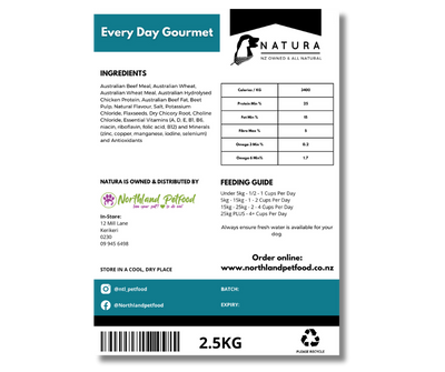 NATURA Every Day Gourmet - Great Healthy Dog and Fussy Dog Food