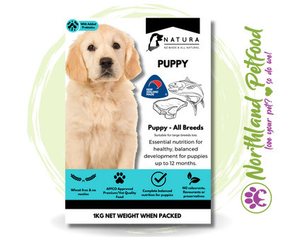 Natura Puppy - Natural and Healthy Puppy Food