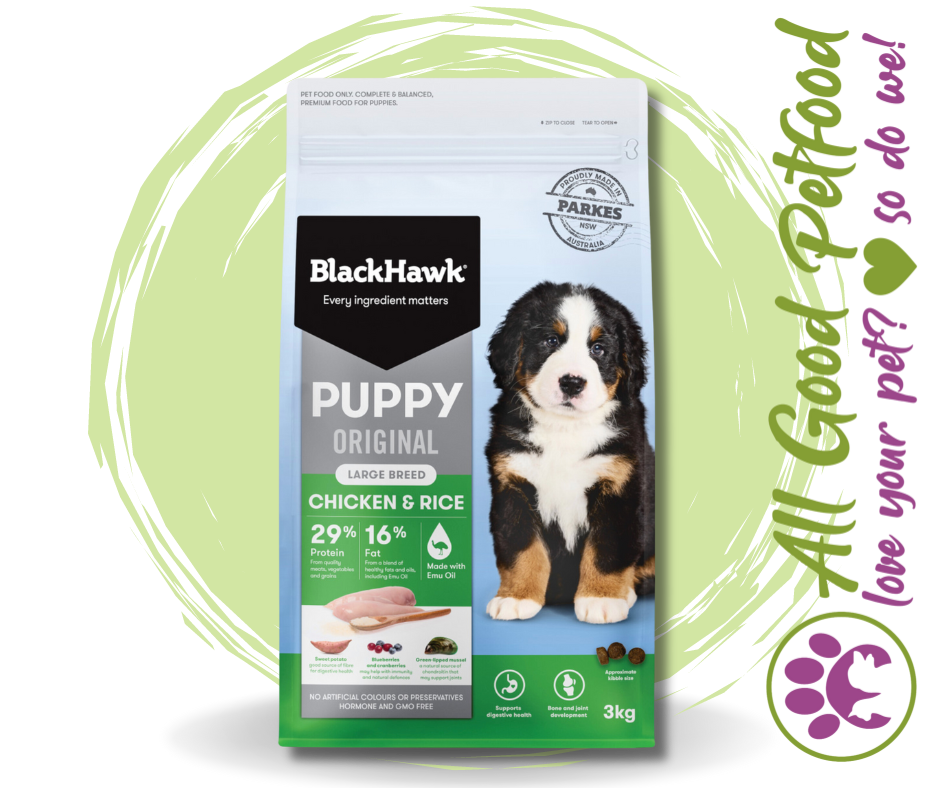 BlackHawk Puppy Large Breed Original - Chicken & Rice