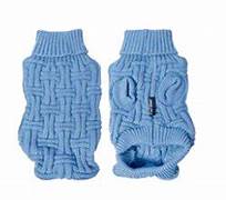 Pet One Icelandic Komfyknit Dog Coat / Blue / 40cm