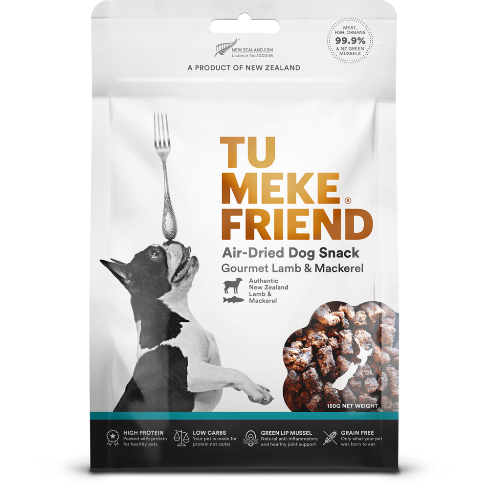 Tu Meke Air Dried Gourmet Lamb & Mackerel 150g
