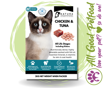 SALE 10% OFF Natura Chicken & Tuna Cat Food