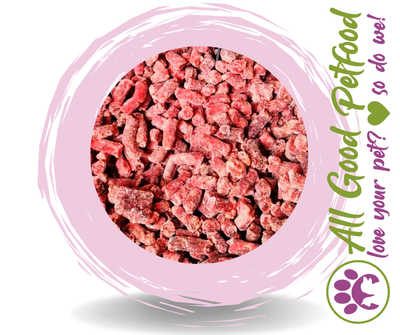 Natura Raw Lamb Liver Free Flow Pellets/ Cubes 500g / IN STORE ONLY
