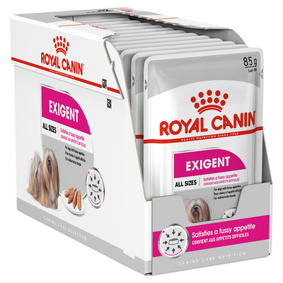 Royal Canin Exigent Loaf Wet Dog Food Pouches 85g