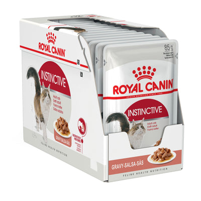 Royal Canin Instinctive Adult in Gravy Wet Cat Food Pouches