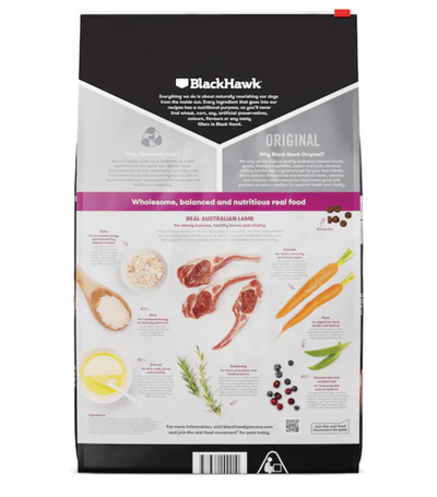 BlackHawk Adult Lamb & Rice / 20kg for $199.99!