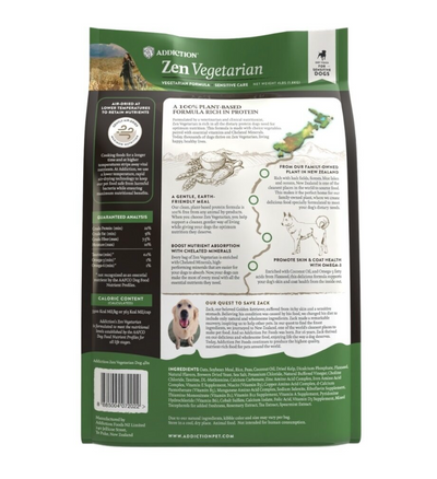 SALE 10% OFF Addiction Zen Vegetarian Vegan Adult Dry Dog Food