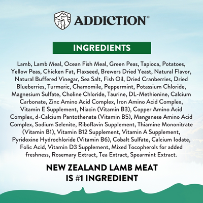 SALE 10% OFF Addiction Le Lamb Grain Free Dry Small Dog Food 1.5kg