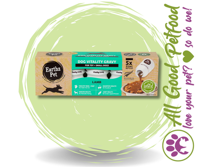 Earthz Pet Dog Vitality Gravy Lamb 50ml x 5