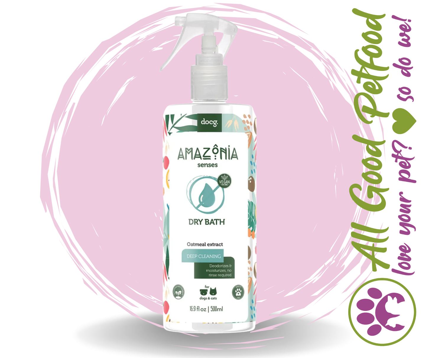 Amazonia Dry Bath Deep Clean 500ml