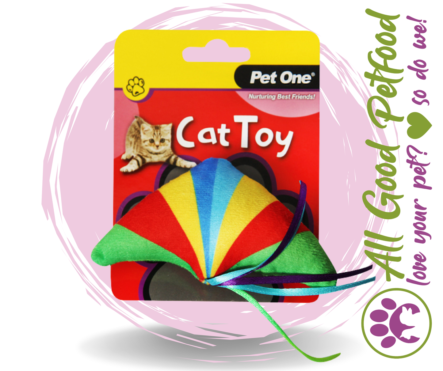 Cat Toy Kite With String 15cm