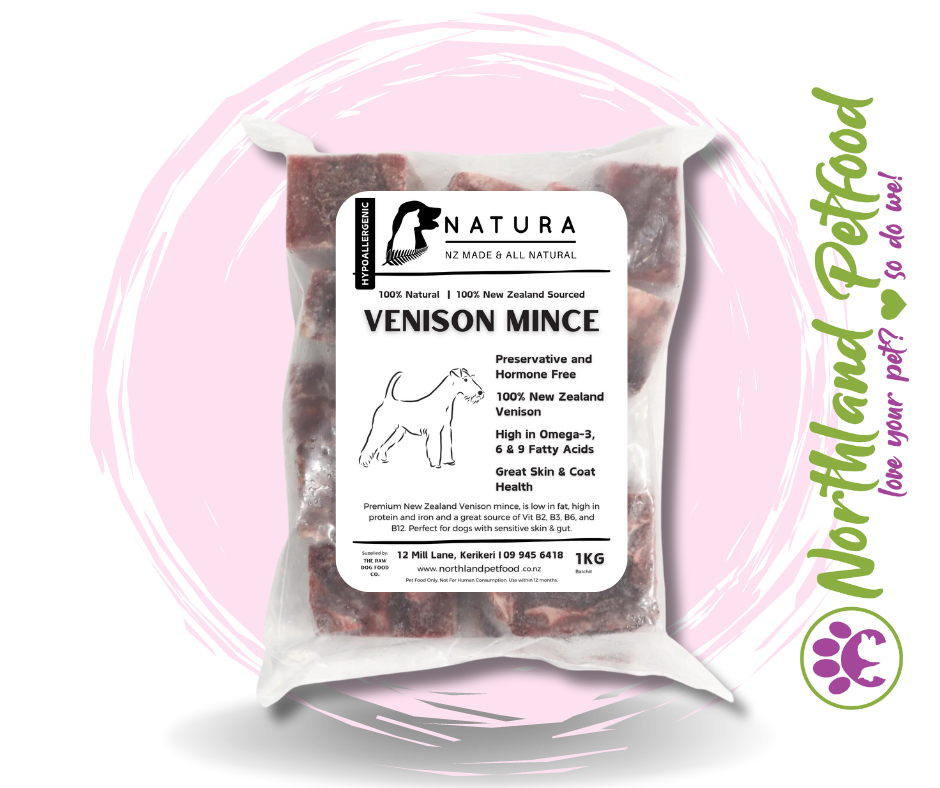 NATURA Venison Mince 1kg / IN STORE ONLY
