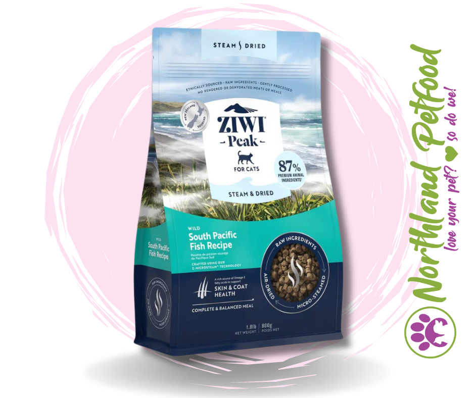 ZIWI Peak Steam & Dried Wild South Pacific Fish - Cat 800g