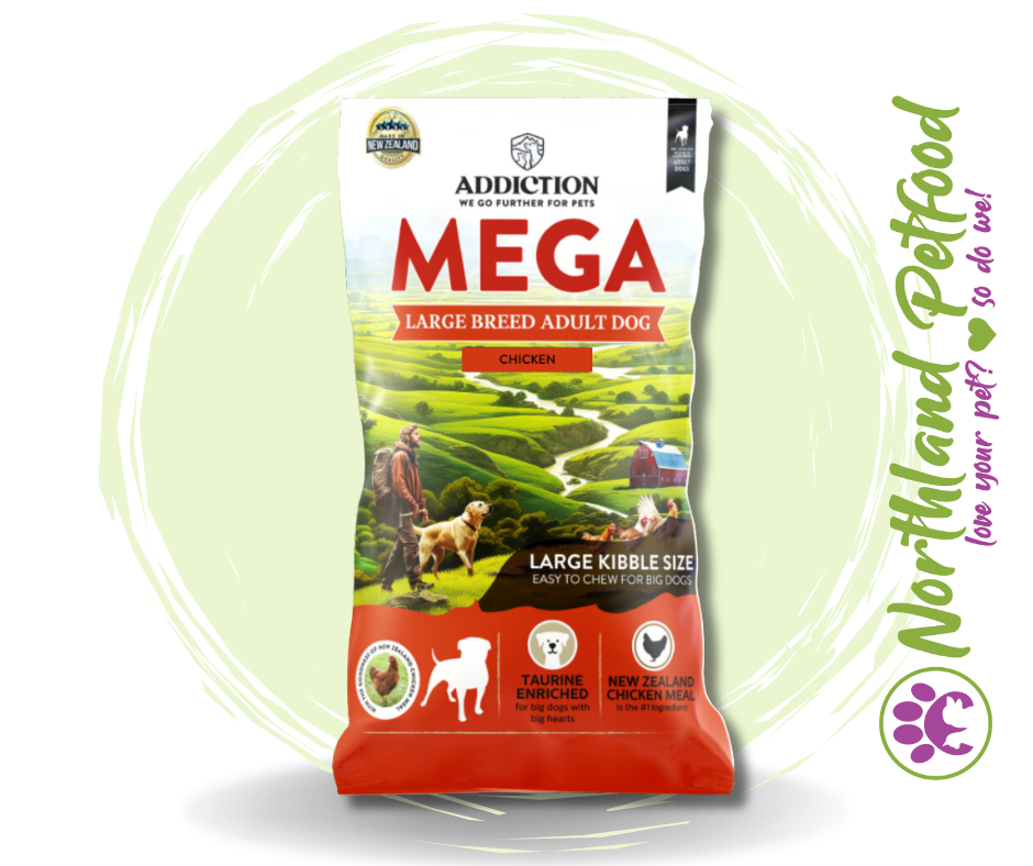 SALE 10% OFF Addiction MEGA Chicken for Adult Large Breed Dogs 20kg