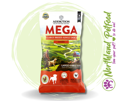 SAVE OVER 11% - Addiction MEGA Chicken for Adult Large Breed Dogs 20kg