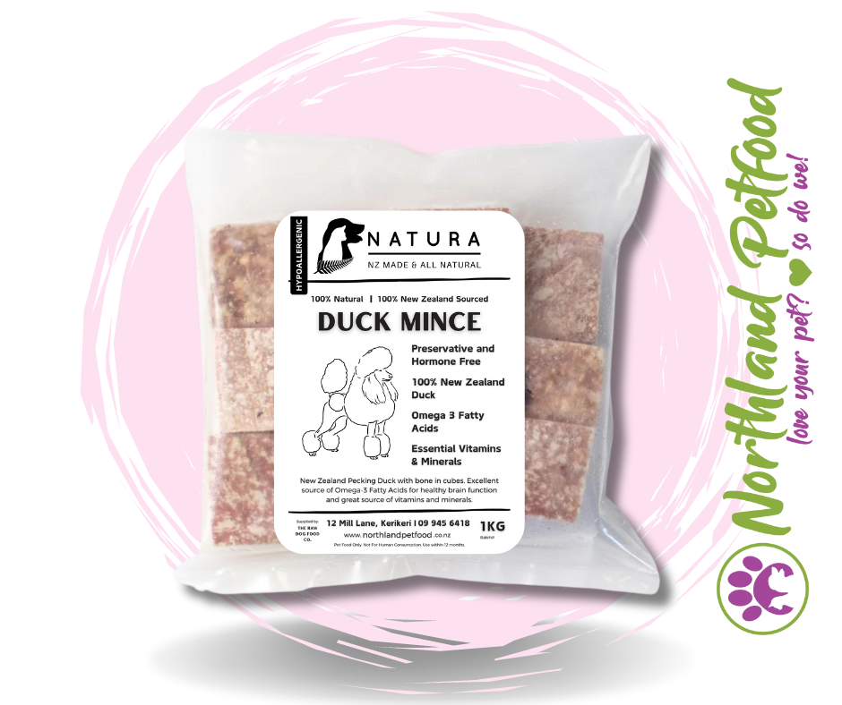 NATURA Duck Mince 1kg / IN STORE ONLY