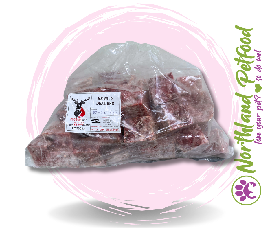 PossumMan Wild Game Mix 6Kg Raw / IN STORE ONLY