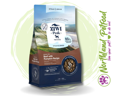 ZIWI Peak Steam & Dried Beef with Pumpkin