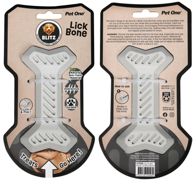 Blitz Rubber Lick Bone NEW!